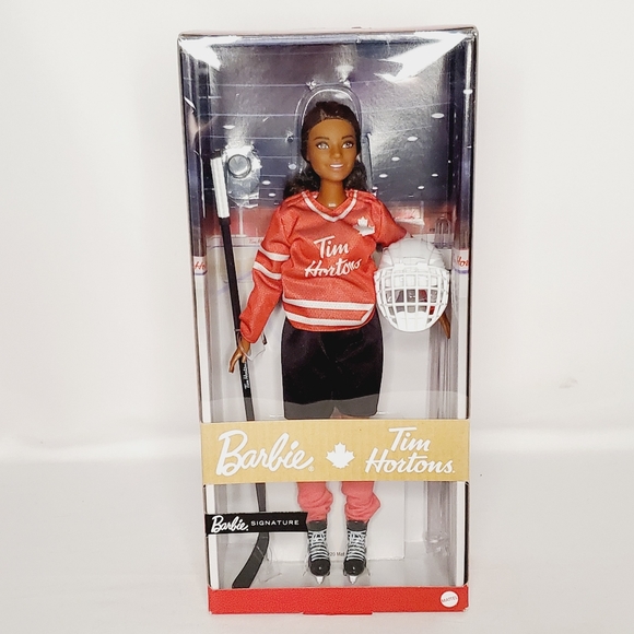Signature Barbie Tim Hortons Hockey Collectable Doll